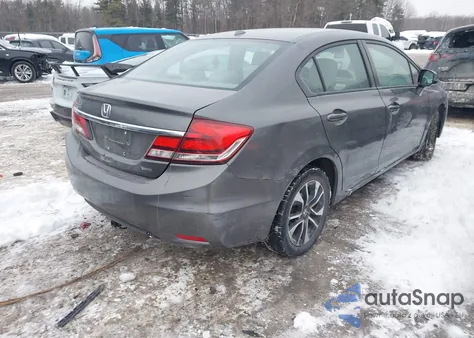 2013 Honda Civic Ex-L from USA, damaged, VIN 2HGFB2F99DH512011